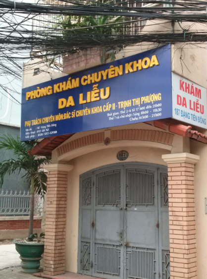 Phòng khám Da liễu - BS.CKII. Trịnh Thị Phượng