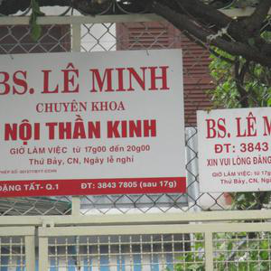 Phòng Khám Nội thần kinh - BS.CKII. Lê Minh