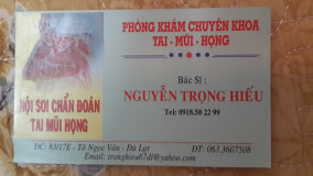 Phòng Khám Tai Mũi Họng - BS. Nguyễn Trọng Hiếu