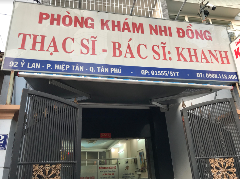 Phòng khám Nhi khoa & Nội tiết Nhi - ThS.BS. Nguyễn Phương Khanh