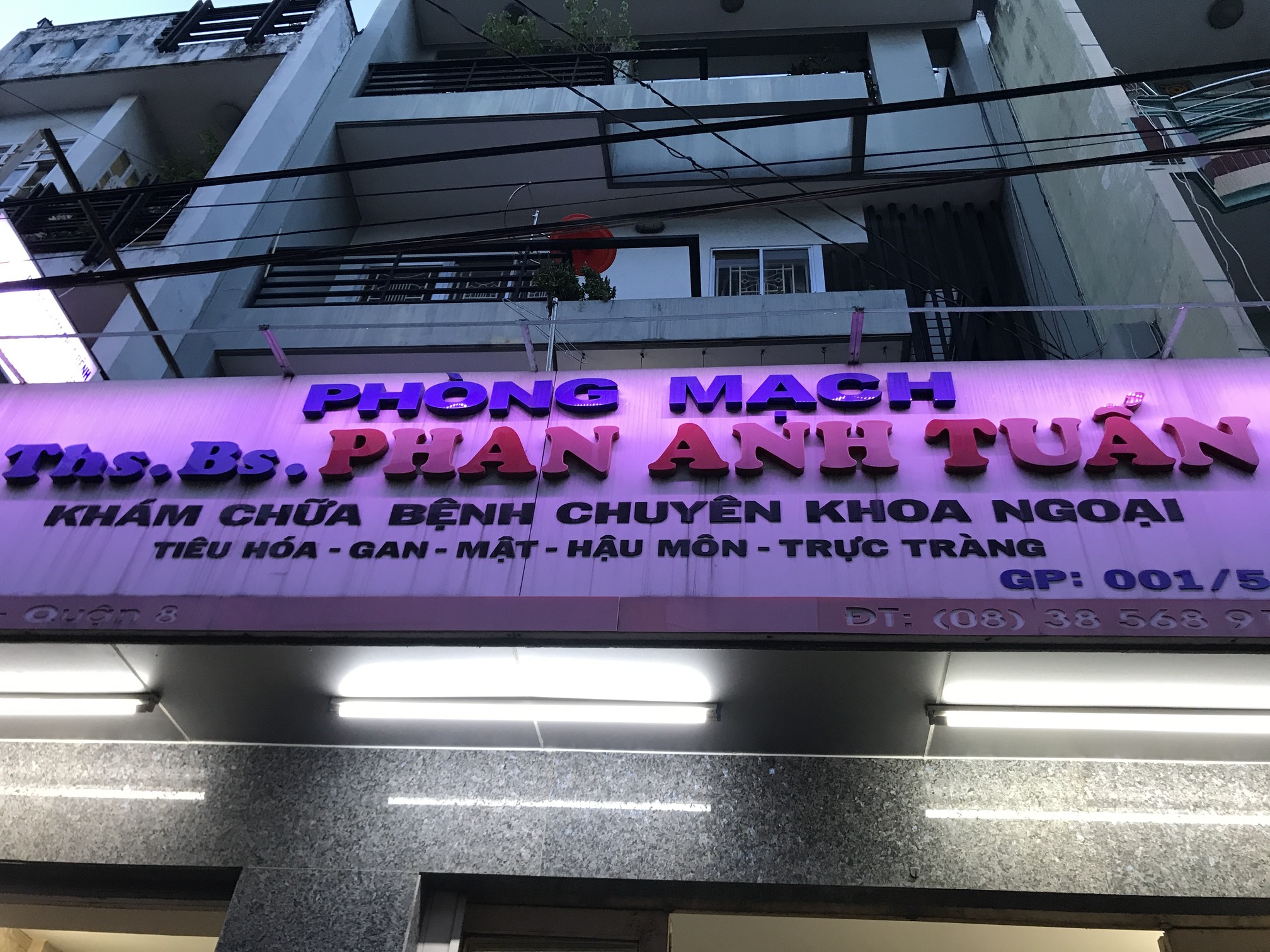 Phòng khám Ngoại tiêu hoá & Gan mật - ThS.BS. Phan Anh Tuấn
