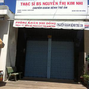 Phòng khám Nhi khoa - ThS.BS. Nguyễn Thị Kim Nhi