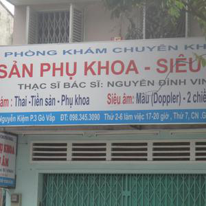 Phòng khám Sản phụ khoa & Siêu âm - ThS.BS. Nguyễn Đình Vinh