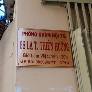 Phòng Khám Nội Tổng Hợp - BS. La Thị Thiên Hương