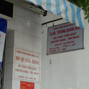 Phòng Khám Nội tổng hợp & Tim Mạch - PGS.TS.BS. Trương Quang Bình