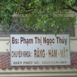 Phòng khám Răng hàm mặt - BS. Phạm Thị Ngọc Thúy