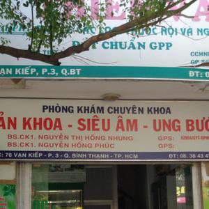 Phòng Khám Sản phụ khoa & Ung bướu - BS.CKI. Nguyễn Thị Hồng Nhung & BS.CKI. Nguyễn Hồng Phúc