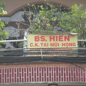 Phòng Khám Tai Mũi Họng - BS. Hiển