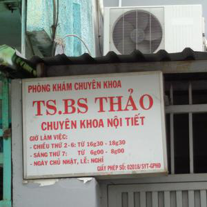 Phòng Khám Nội tiết - TS.BS. Nguyễn Thị Thu Thảo 
