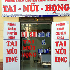 Phòng khám Nhi khoa & Tai mũi họng - BS. Vũ Huyền Trang