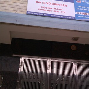 Phòng khám Tai mũi họng - BS.CKI. Vũ Đình Cán