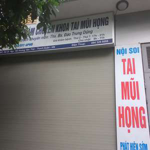 Phòng khám Tai mũi họng - ThS.BS. Đào Trung Dũng