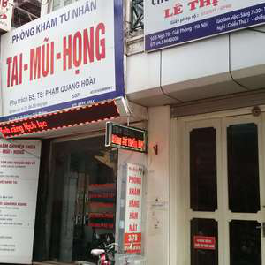 Phòng khám Tai mũi họng - TS.BS. Phạm Quang Hoài