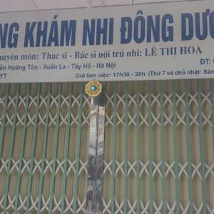 Phòng khám Nhi Đông Dương - ThS.BS. Lê Thị Hoa