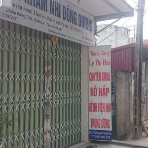 Phòng khám Nhi Đông Dương - ThS.BS. Lê Thị Hoa