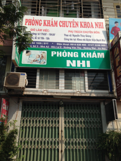 Phòng khám Nhi khoa - ThS.BS. Nguyễn Thùy Giang