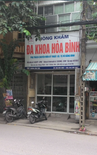 Phòng khám Đa khoa Hòa Bình - GS.TS.BS. Vũ Bằng Đình