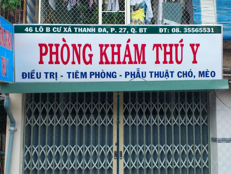 Phòng khám Thú y - Cư xá Thanh Đa