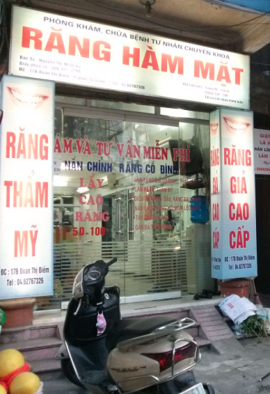 Phòng khám Răng Hàm Mặt - BS. Nguyễn Thị Minh Hà