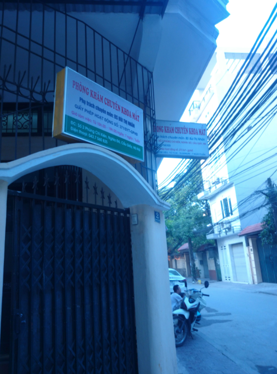 Phòng khám Mắt - BS. Bùi Thị Nhân