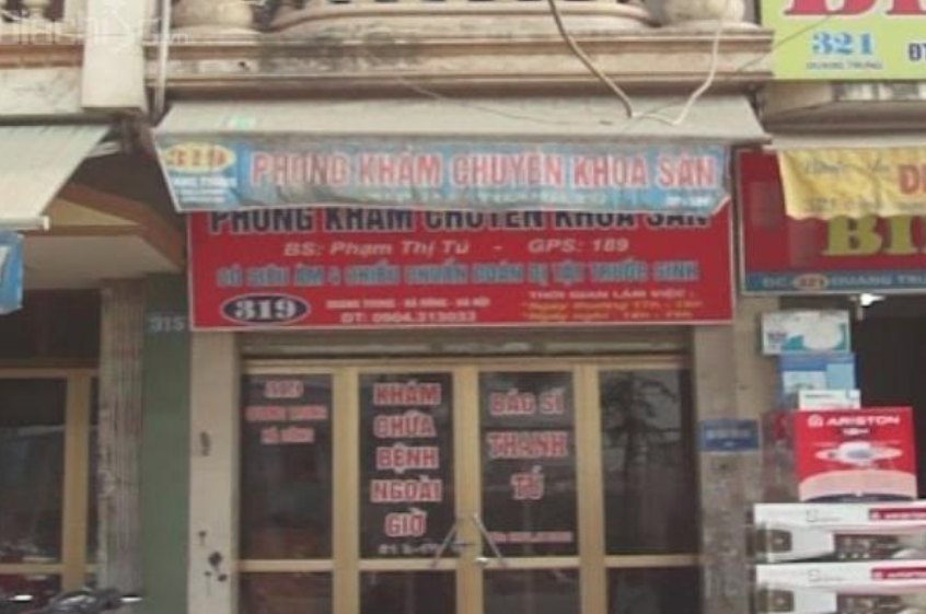 Phòng khám Sản phụ khoa - BS. Phạm Thị Tú