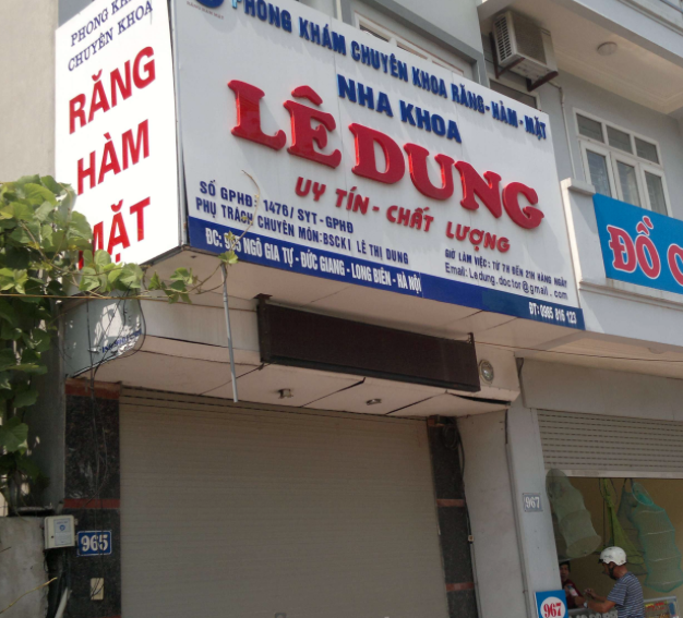 Nha khoa Lê Dung - BS.CKI. Lê Thị Dung