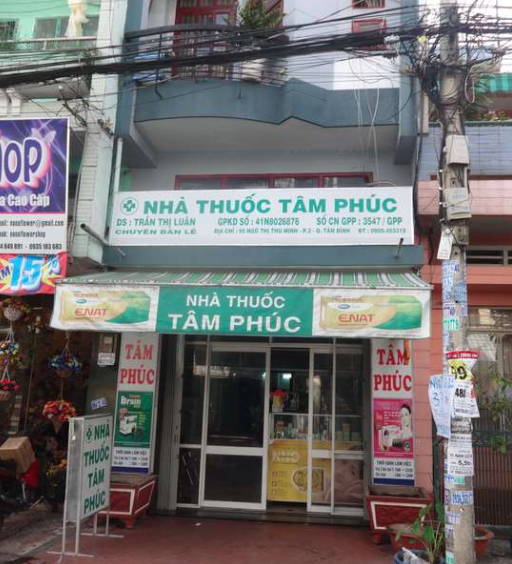 Nhà thuốc Tâm Phúc - DS. Trần Thị Luân