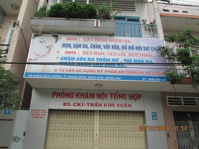 Phòng khám Da liễu - BS.CKI. Trần Kim Xuân