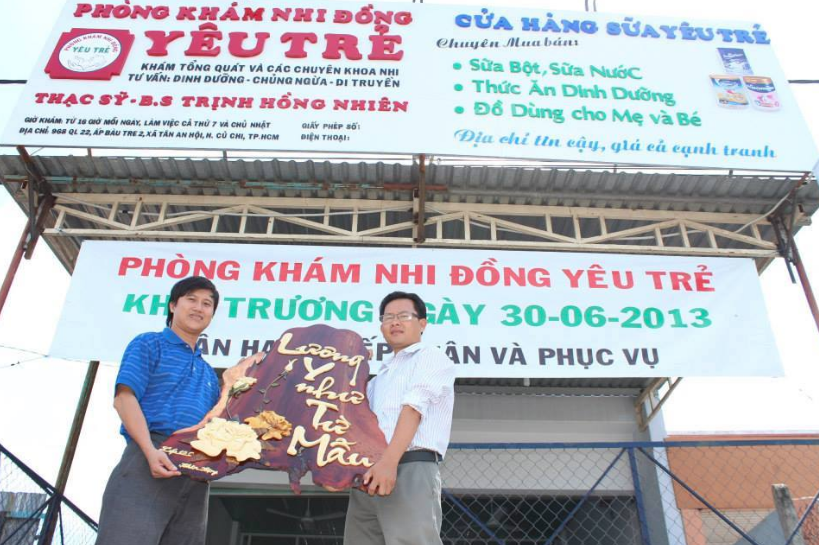 Phòng khám Nhi Đồng Yêu Trẻ - ThS.BS. Trịnh Hồng Nhiên
