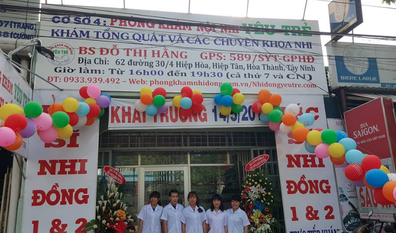 Phòng khám Nhi đồng yêu trẻ - TP Tây Ninh