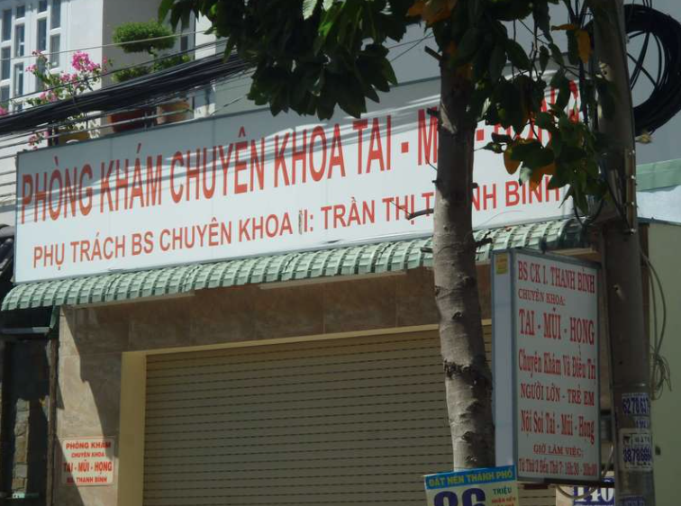 Phòng khám Tai Mũi Họng - BS.CKI. Trần Thị Thanh Bình