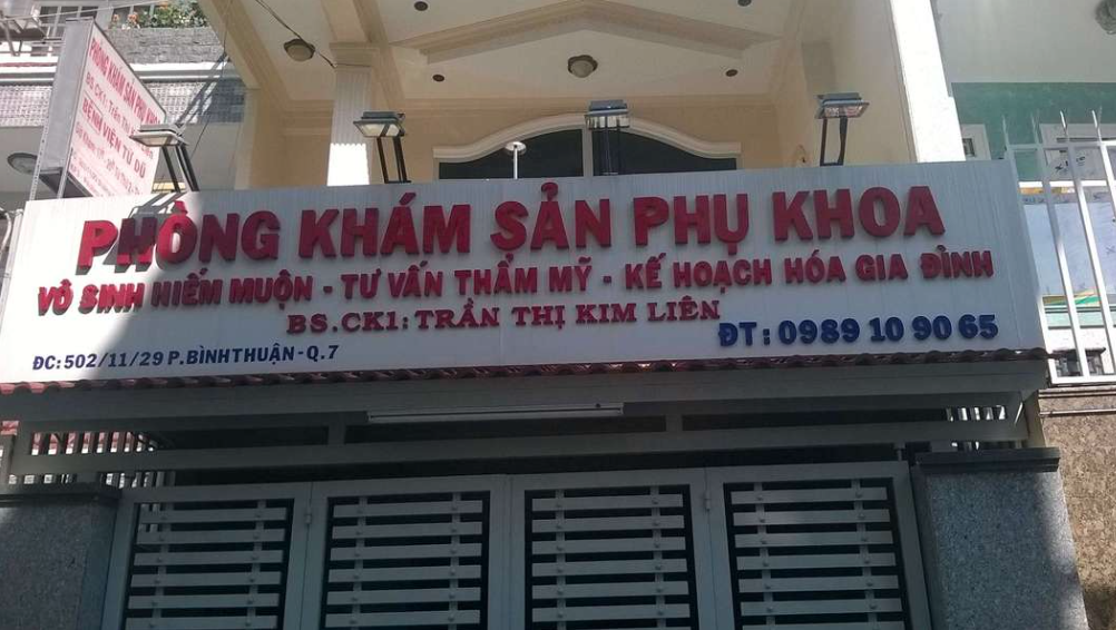 Phòng khám Sản Phụ khoa - BS.CKI. Trần Thị Kim Liên