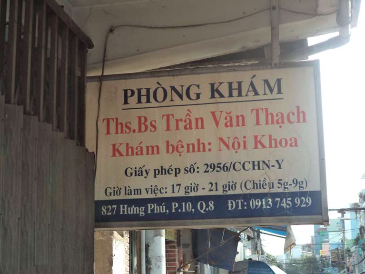 Phòng khám Nội Tổng quát - ThS.BS. Trần Văn Thạch