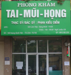 Phòng khám Tai Mũi Họng - ThS.BS. Phan Kiều Diễm