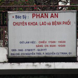 Phòng Khám Lao & Bệnh Phổi - BS. Phan An