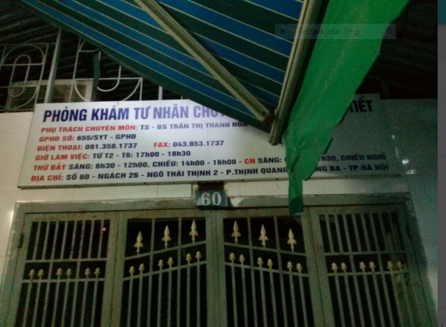 Phòng khám Nội - Nội tiết - TS.BS.CKII. Trần Thị Thanh Hóa