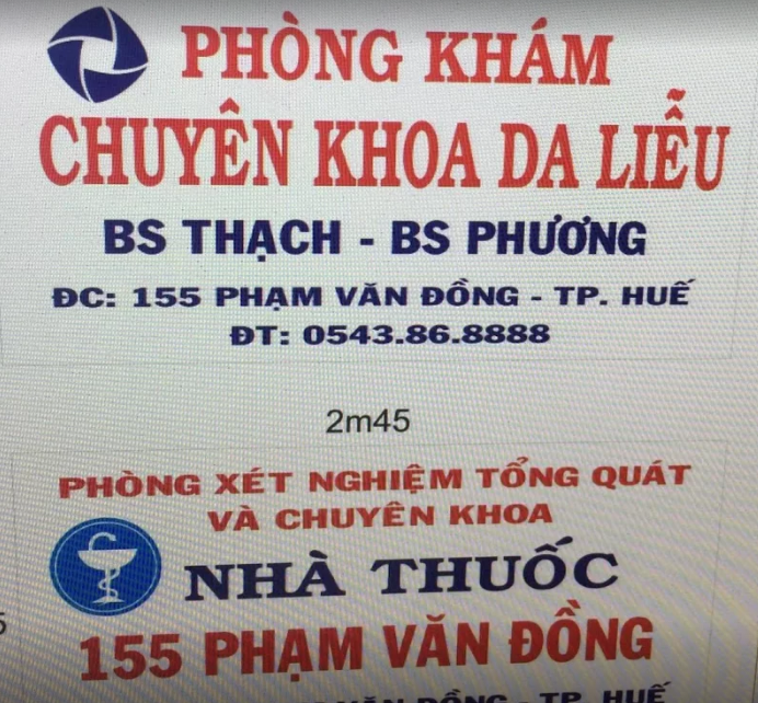 Phòng khám Da liễu - BS. Lê Quang Thạch & BS. Lê Quang Huy Phương