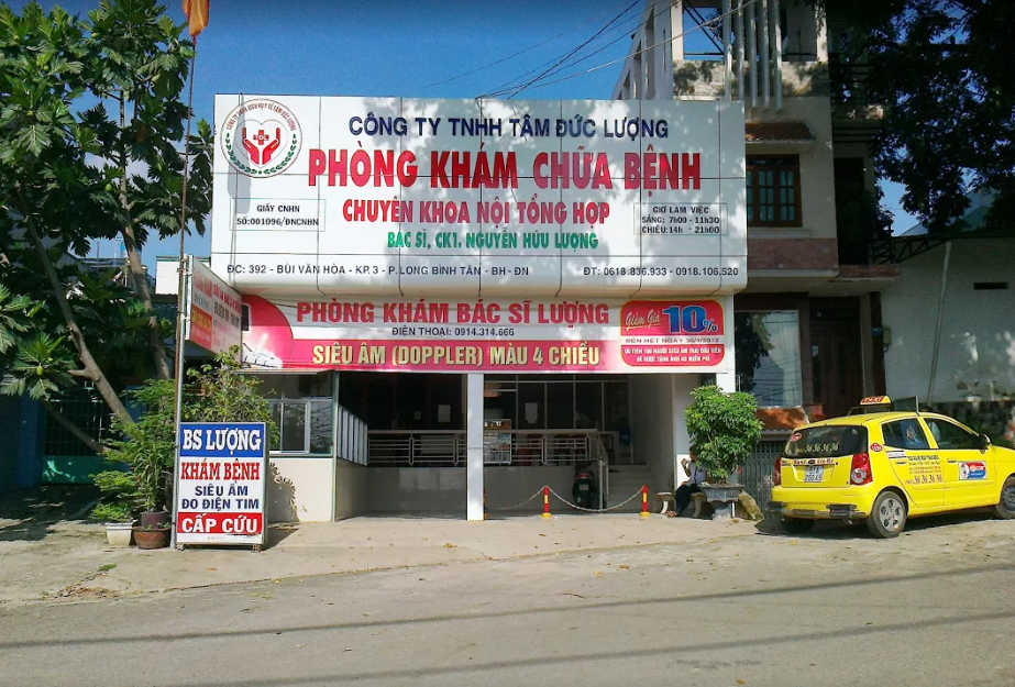 Phòng khám Nội tổng hợp & Siêu âm - BS.CKI. Nguyễn Hữu Lượng