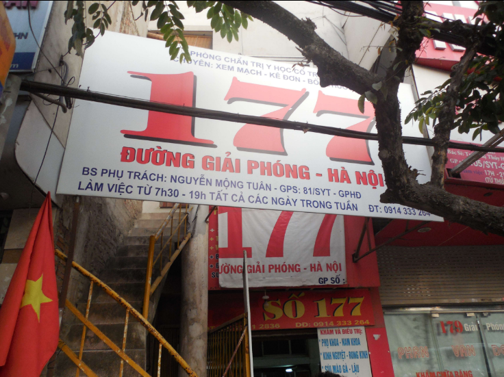 Phòng chuẩn trị Y học cổ truyền 177 Giải Phóng - BS.Nguyễn Mộng Tuân