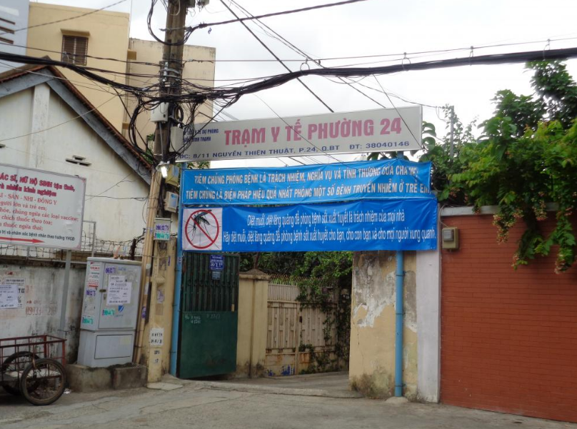 Trạm Y tế phường 24 quận Bình Thạnh