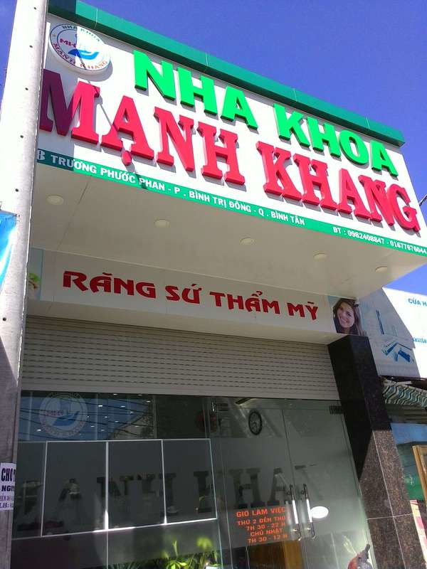 Nha khoa Mạnh Khang