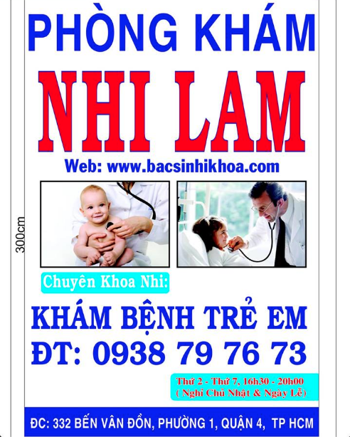 Phòng khám Nhi khoa Nhi Lam - BS. Nguyễn Tất Thành