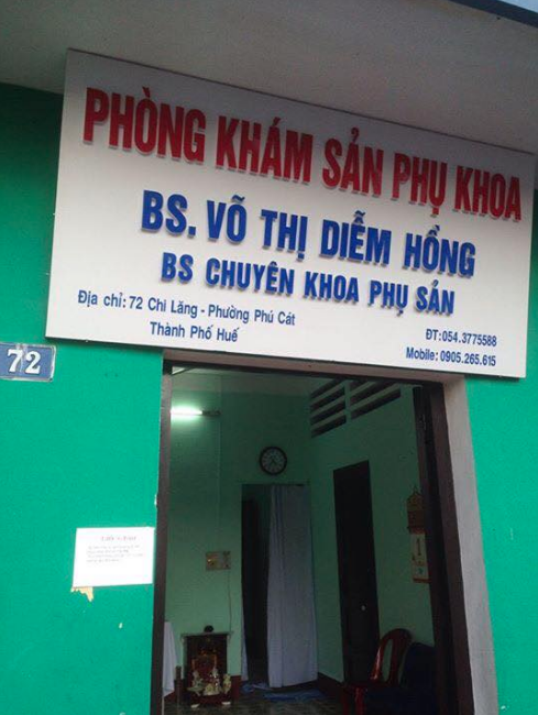 Phòng khám Sản Phụ Khoa - BS. Võ Thị Diễm Hồng