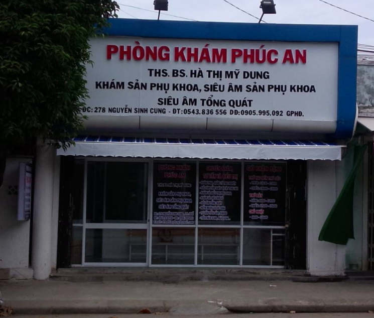 PHÒNG KHÁM SẢN PHỤ KHOA & SIÊU ÂM PHÚC AN - ThS.BS. Hà Thị Mỹ Dung