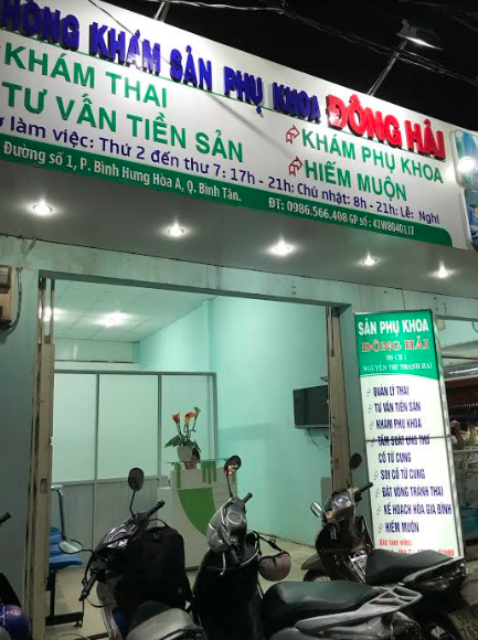 Phòng khám Sản phụ khoa & Siêu âm Đông Hải - BS.CKI. Nguyễn Thị Thanh Hải