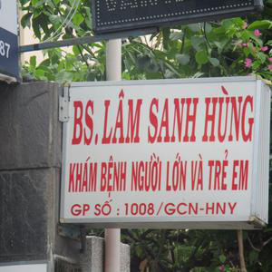 Phòng khám Nội tổng hợp - BS. Lâm Sanh Hùng