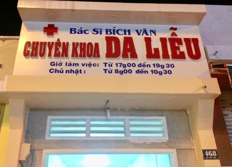 Phòng khám Da liễu - BS.CKI. Trần Thị Bích Vân