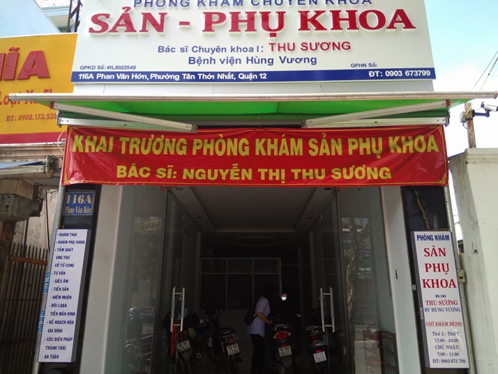 Phòng khám Sản phụ khoa & Siêu âm - BS.CKI. Nguyễn Thị Thu Sương