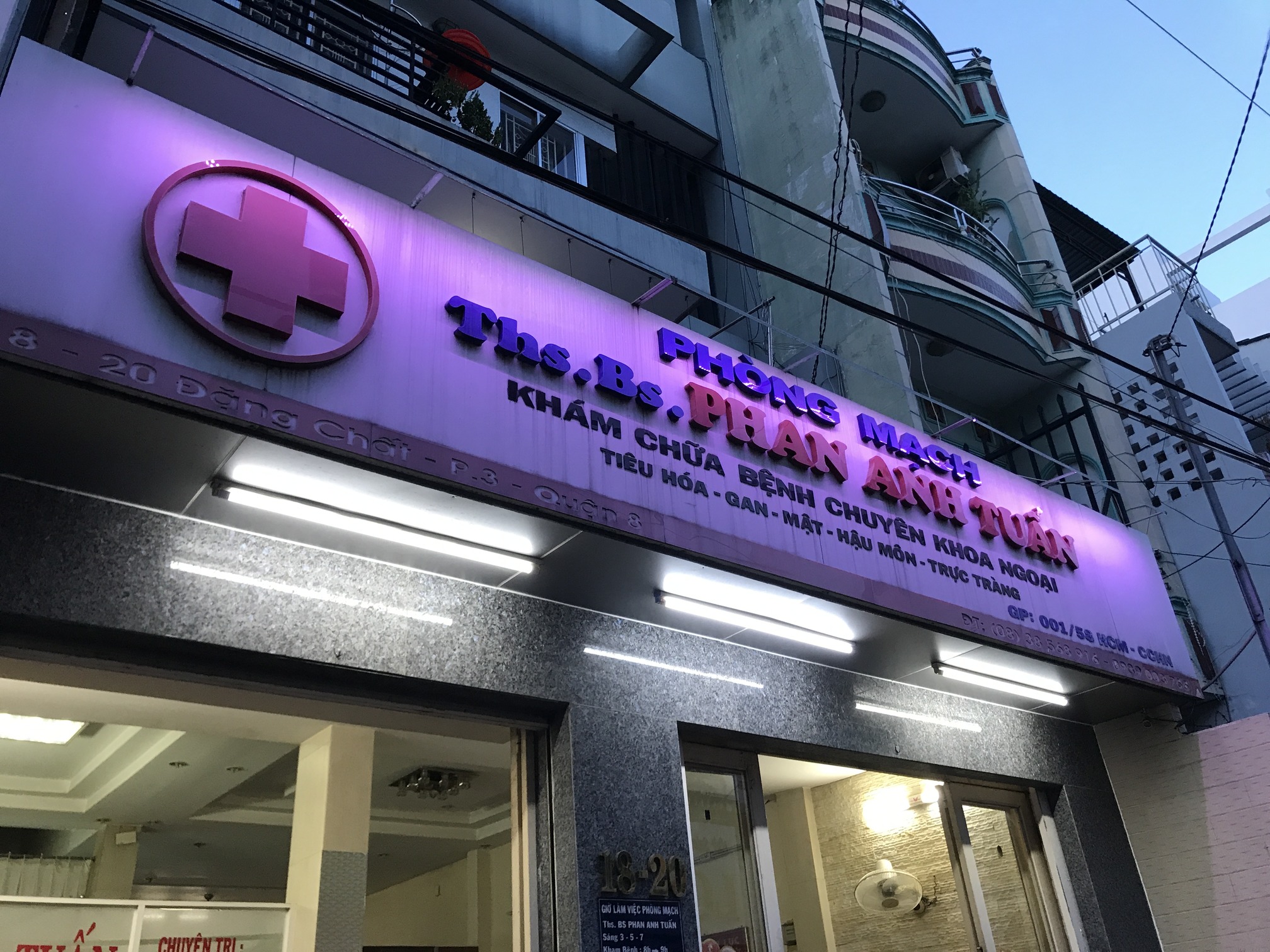 Phòng khám Ngoại tiêu hoá & Gan mật - ThS.BS. Phan Anh Tuấn