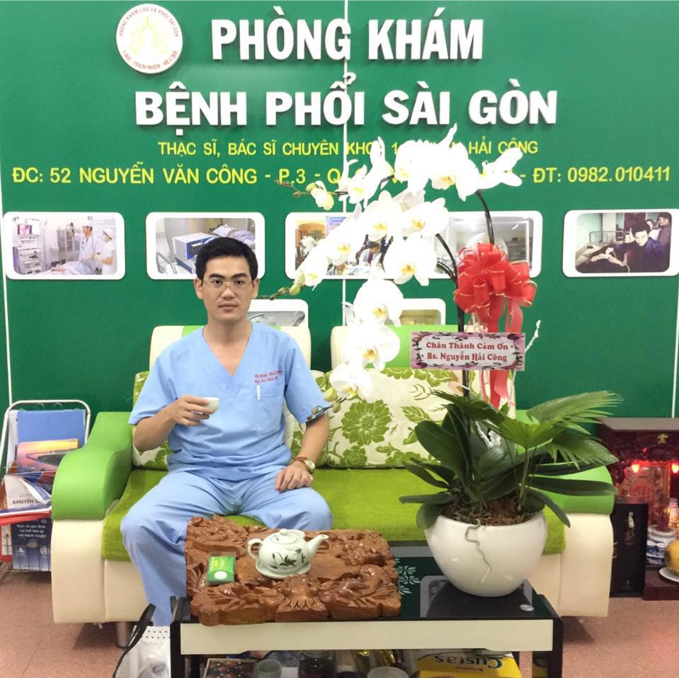 Phòng khám Bệnh Phổi Sài Gòn - BS CKI Nguyễn Hải Công